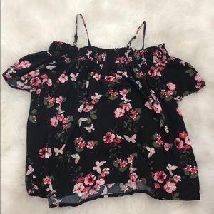 Off the shoulder shirt